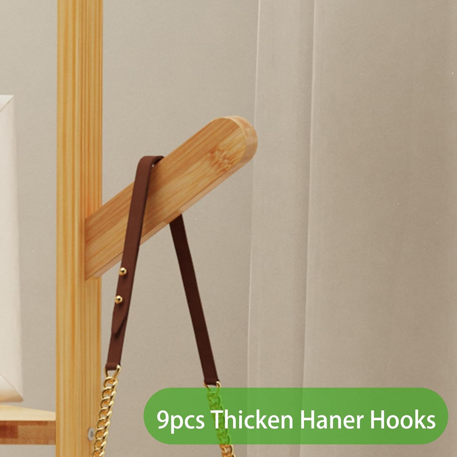 Coat Racks: Clothes Garment Coat Rack Stand Bamboo Hanger Bag Hat Hook Holder Tree Shelf AU