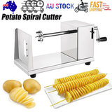 Kitchen Knives: Potato Twister Tornado Slicer Cutter Stainless Steel Vegetable Spiral Machine