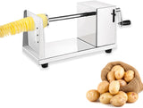 Kitchen Knives: Potato Twister Tornado Slicer Cutter Stainless Steel Vegetable Spiral Machine