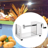 Kitchen Knives: Potato Twister Tornado Slicer Cutter Stainless Steel Vegetable Spiral Machine