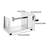 Kitchen Knives: Potato Twister Tornado Slicer Cutter Stainless Steel Vegetable Spiral Machine