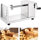 Kitchen Knives: Potato Twister Tornado Slicer Cutter Stainless Steel Vegetable Spiral Machine
