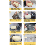 Kitchen Knives: Potato Twister Tornado Slicer Cutter Stainless Steel Vegetable Spiral Machine
