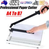 Office Supplies: Professional Heavy Duty A4 To B7 Paper Cutter Guillotine Trimmer Home Office