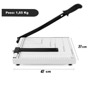 Office Supplies: Professional Heavy Duty A4 To B7 Paper Cutter Guillotine Trimmer Home Office