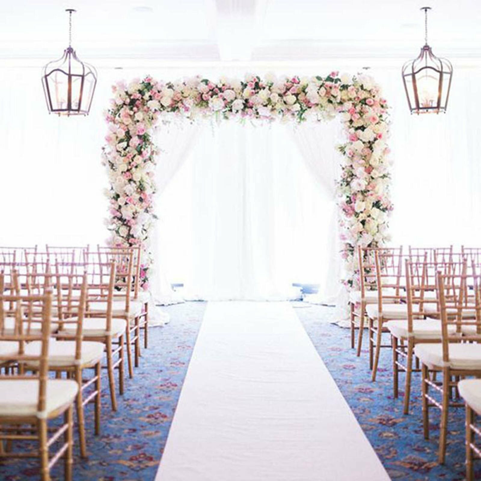 Bath Mats & Rugs: 10X1.2M White Carpet Aisle Runner Wedding Party Event Decoration Mats Rugs