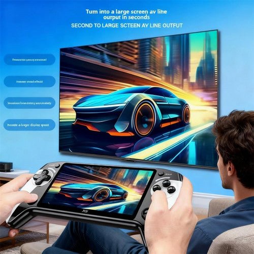 Handheld X9 Retro Game Console 5.5 Inch IPS Screen,Video Games,30000+ Games