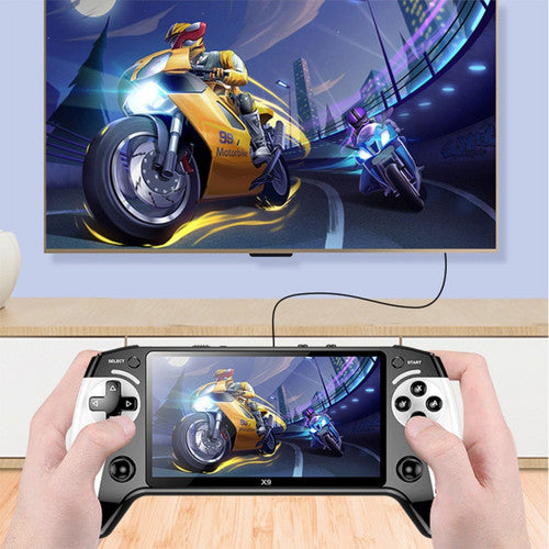 Handheld X9 Retro Game Console 5.5 Inch IPS Screen,Video Games,30000+ Games