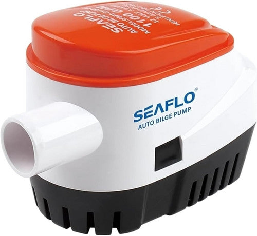 SEAFLO 12V 1100GPH Automatic Bilge Pump Marine Boat Auto Submersible Pump