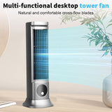Air Conditioner Fans Portable Cooling Ace with 3 Speeds Tower Fan Quiet Desk