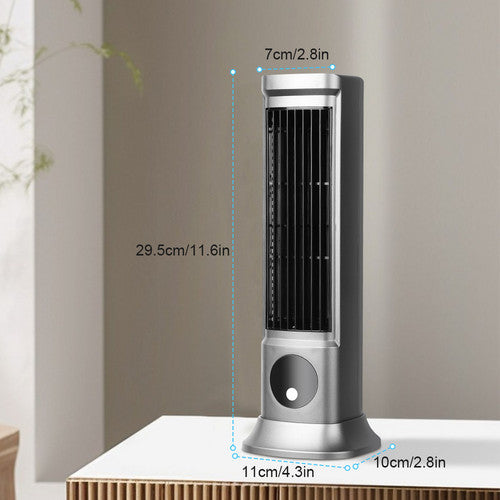 Air Conditioner Fans Portable Cooling Ace with 3 Speeds Tower Fan Quiet Desk