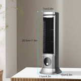 Air Conditioner Fans Portable Cooling Ace with 3 Speeds Tower Fan Quiet Desk