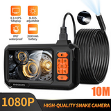 10M 8mm Lens Industrial Endoscope 1080P Digital Borescope Inspection Camera LED Lamp
