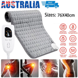 Electric Heat Pad Adjustable Heating Mat Warmer Blanket Back Pain Relief 76x40cm