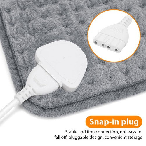 Electric Heat Pad Adjustable Heating Mat Warmer Blanket Back Pain Relief 76x40cm