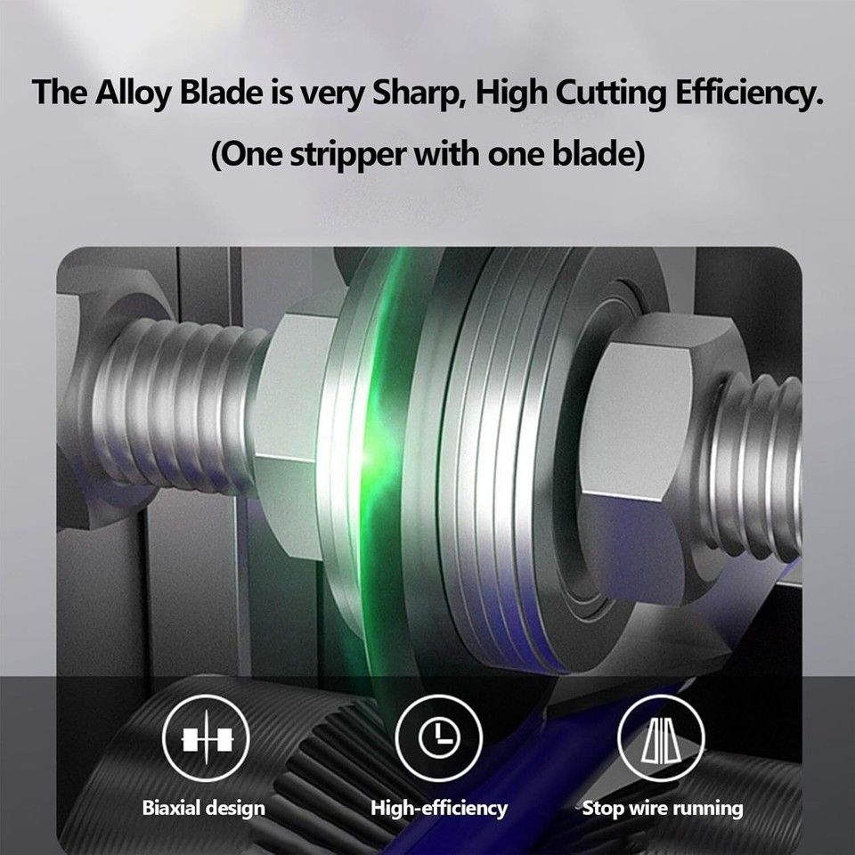 Manual & Electric Wire Stripping Machine Cable Cutter Copper Peeling Stripper AU