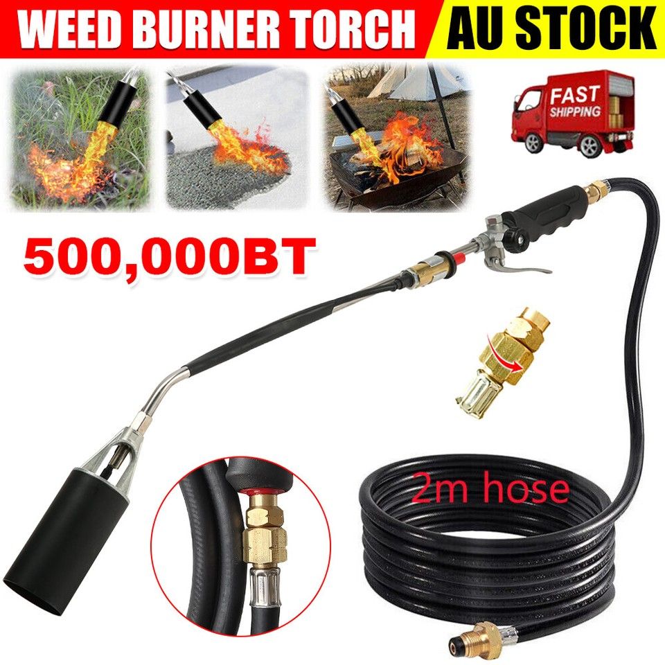 Spring Summer Weed Burner Kits Shrub Grass Killer Propane Gas Torch Garden