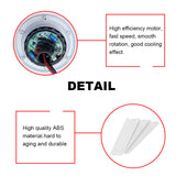 12V Ceiling Fan Portable Solar Power 3 Blade 0.7AMP Caravan Camping Outdoor