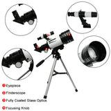 Astronomical Telescope 150x With Tripod Phone Adapter Monocular Moon Observation