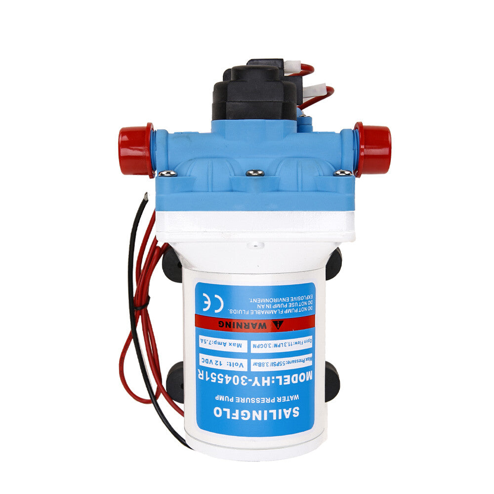 11.3LPM 55PSI 12V Water Pump for Caravan Motorhome Camper Trailer Boat RV