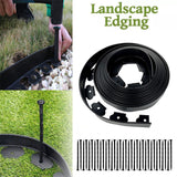 10M Fence Landscape Garden Lawn Edging Border Flexible Plant Grass Barrier