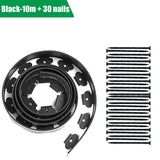 10M Fence Landscape Garden Lawn Edging Border Flexible Plant Grass Barrier