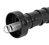 10x Electric Fence Gate Handle Compact Insulated Spring Handles with Hook Black