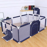 1.8M Large Baby Playpen Safety Gate Kids Toddler Fence Play Activity Center  AU