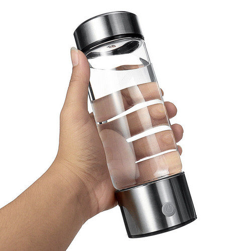 Arts & Crafts: Random Color 420ml Portable Hydrogen Rich Water Bottle Rich Hydrogen Water Generator USB AU