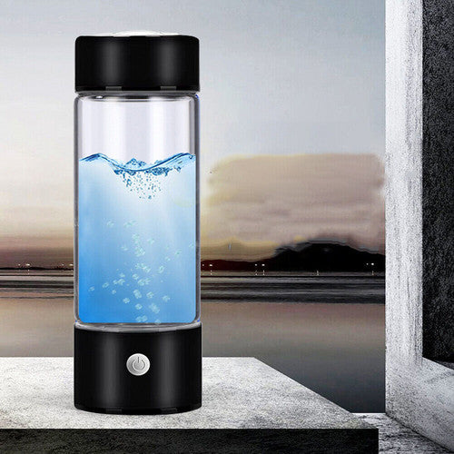Arts & Crafts: Random Color 420ml Portable Hydrogen Rich Water Bottle Rich Hydrogen Water Generator USB AU