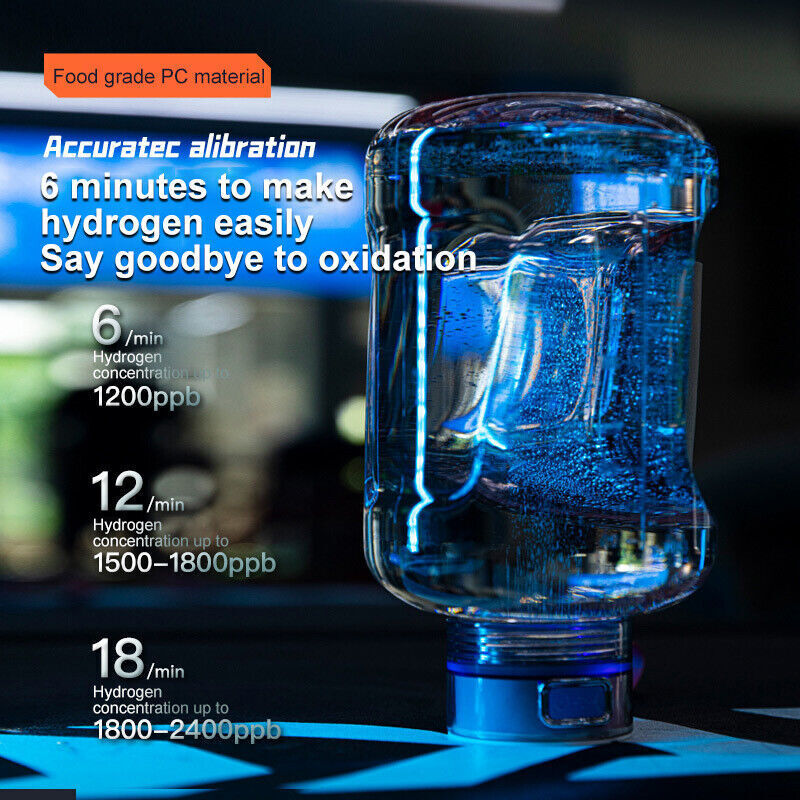 Drinkware: Random Color Hydrogen Water Bottle 1.5L Hydrogen Rich Portable Rich Hydrogen Water Generator