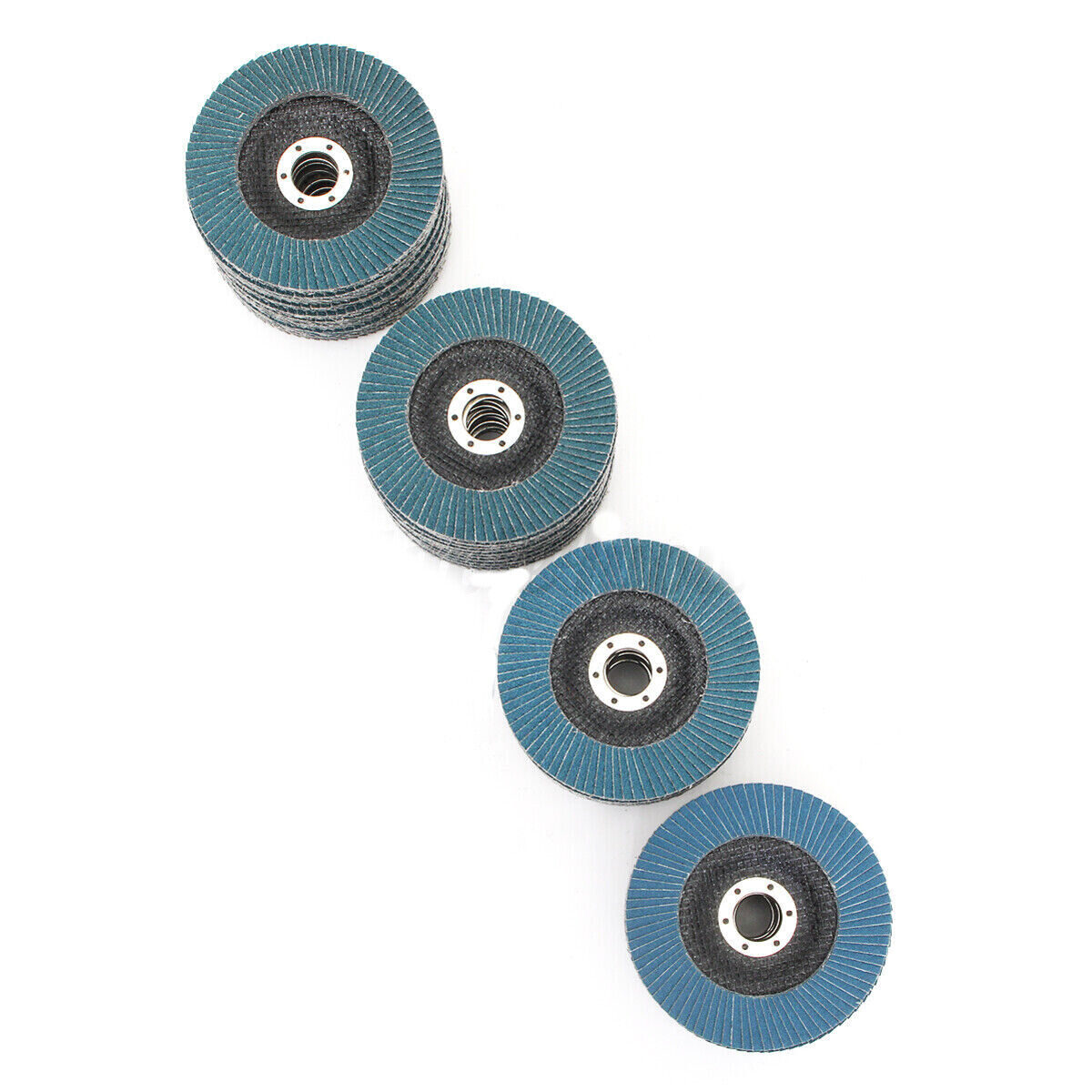 Sanding Accessories: 20 PCS 40 Grit Grinding Wheel 5'' 125MM Angle Grinder Flap Sanding Disc AU