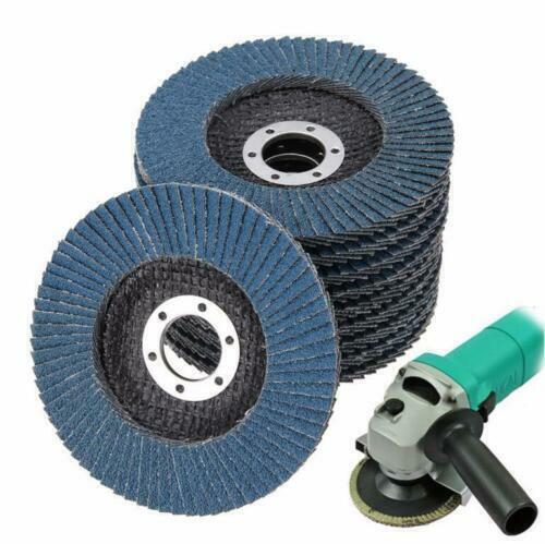 Sanding Accessories: 20 PCS 40 Grit Grinding Wheel 5'' 125MM Angle Grinder Flap Sanding Disc AU