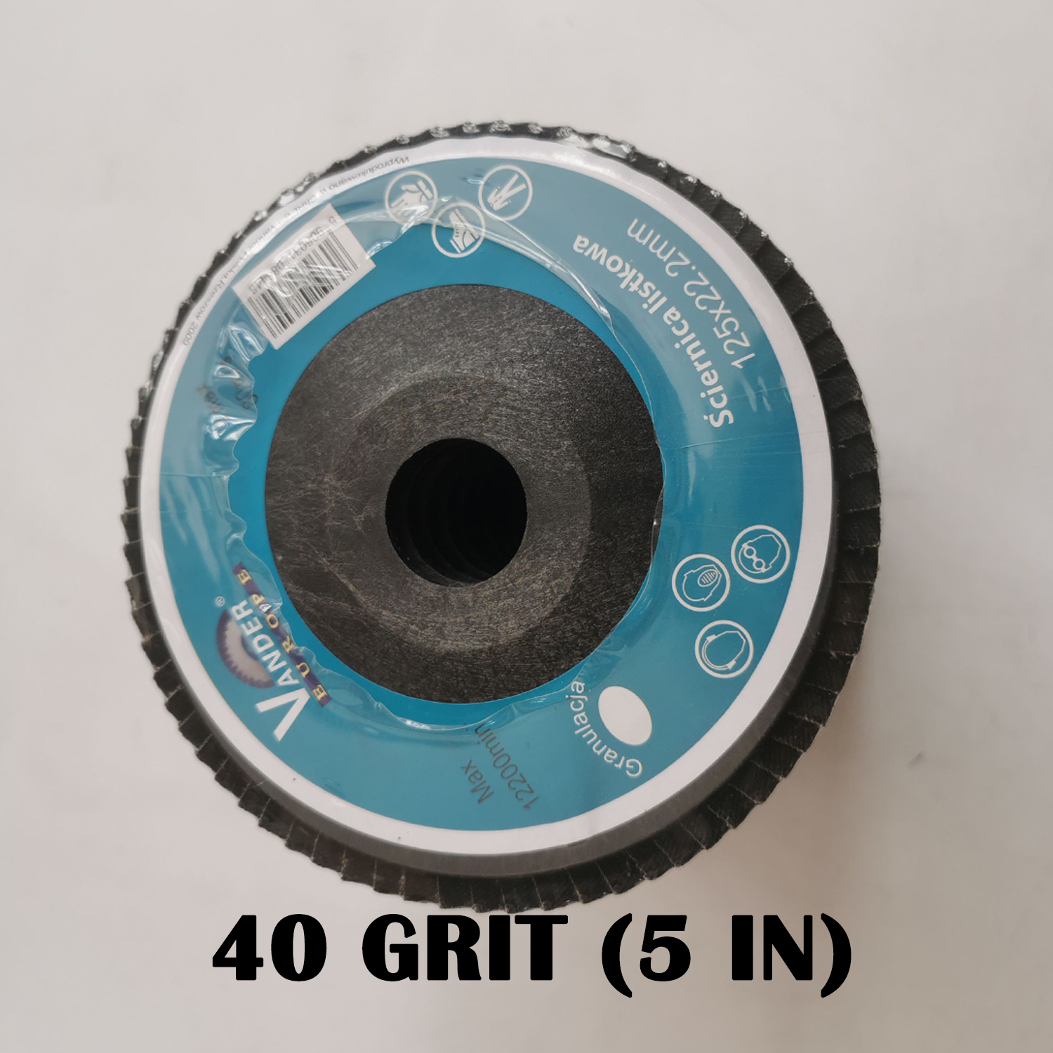 Sanding Accessories: 20 PCS 40 Grit Grinding Wheel 5'' 125MM Angle Grinder Flap Sanding Disc AU