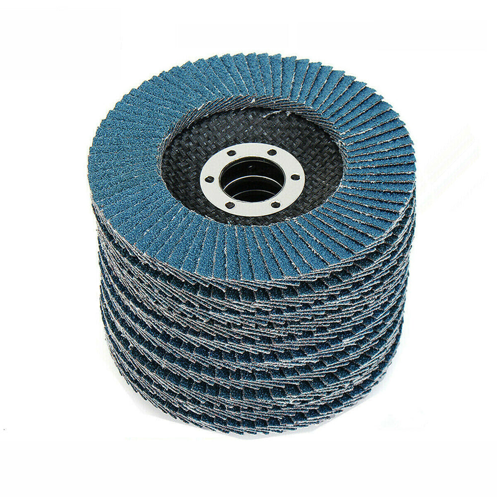 Sanding Accessories: 20 PCS 80 Grit Grinding Wheel 5'' 125MM Angle Grinder Flap Sanding Disc AU