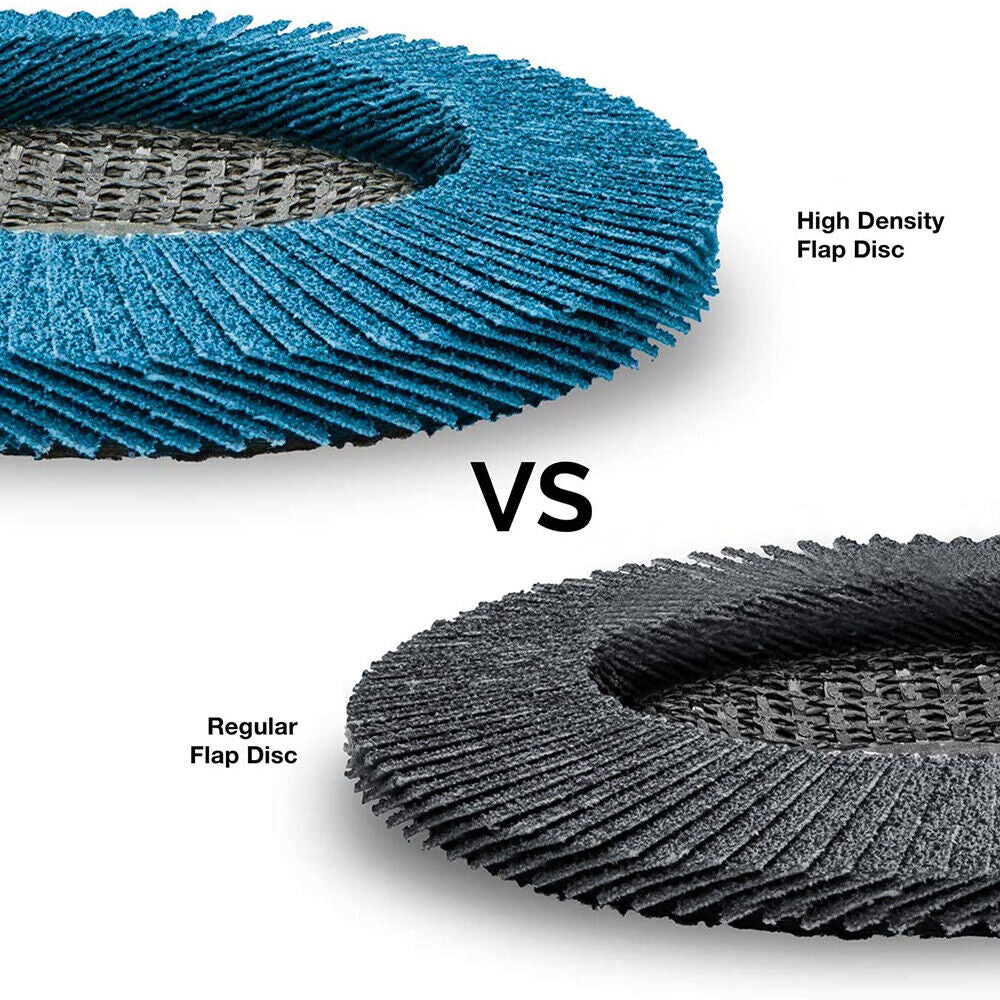 Sanding Accessories: 20 PCS 80 Grit Grinding Wheel 5'' 125MM Angle Grinder Flap Sanding Disc AU