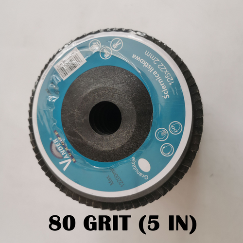 Sanding Accessories: 20 PCS 80 Grit Grinding Wheel 5'' 125MM Angle Grinder Flap Sanding Disc AU