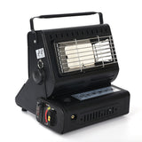 Patio Heaters: Portable Butane Gas Heater Camping Camp Tent Outdoor Hiking Camper Survival Black