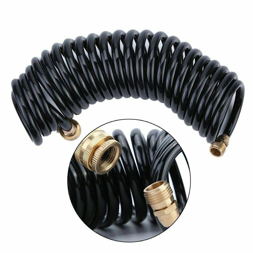Sewage Pumps: 6.6GPM Washdown Pump Kit 12V Wash Pump w/ Hose Nozzle For Caravan RV Marine Boat