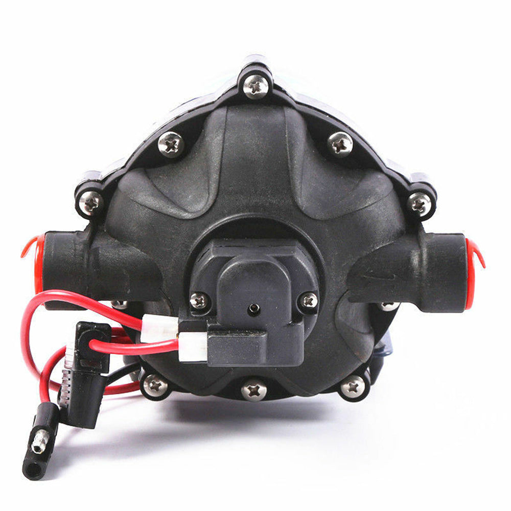 Sewage Pumps: 6.6GPM Washdown Pump Kit 12V Wash Pump w/ Hose Nozzle For Caravan RV Marine Boat