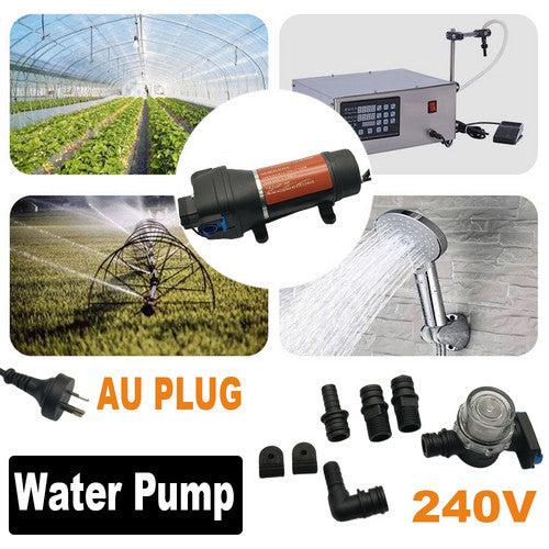 Irrigation Pumps: High Pressure Water Pump 45PSI for Camping Caravan Garden Caravan Boat Marine