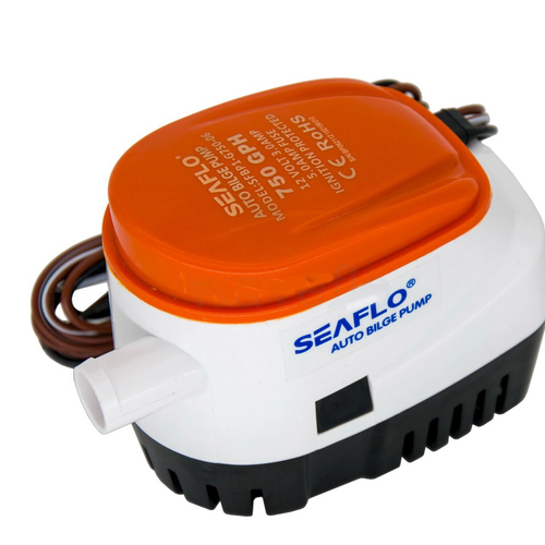 SEAFLO 12V 750GPH Automatic Bilge Pump Marine Boat Auto Submersible Pump