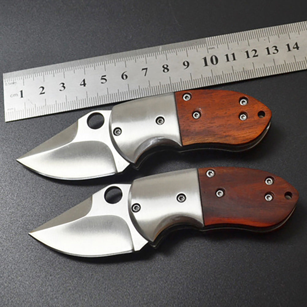 Men's Uggs & Slippers: Small Mini Stainless Steel Folding Pocket Knife Keychain Blade Outdoor Survival Tactical Camping