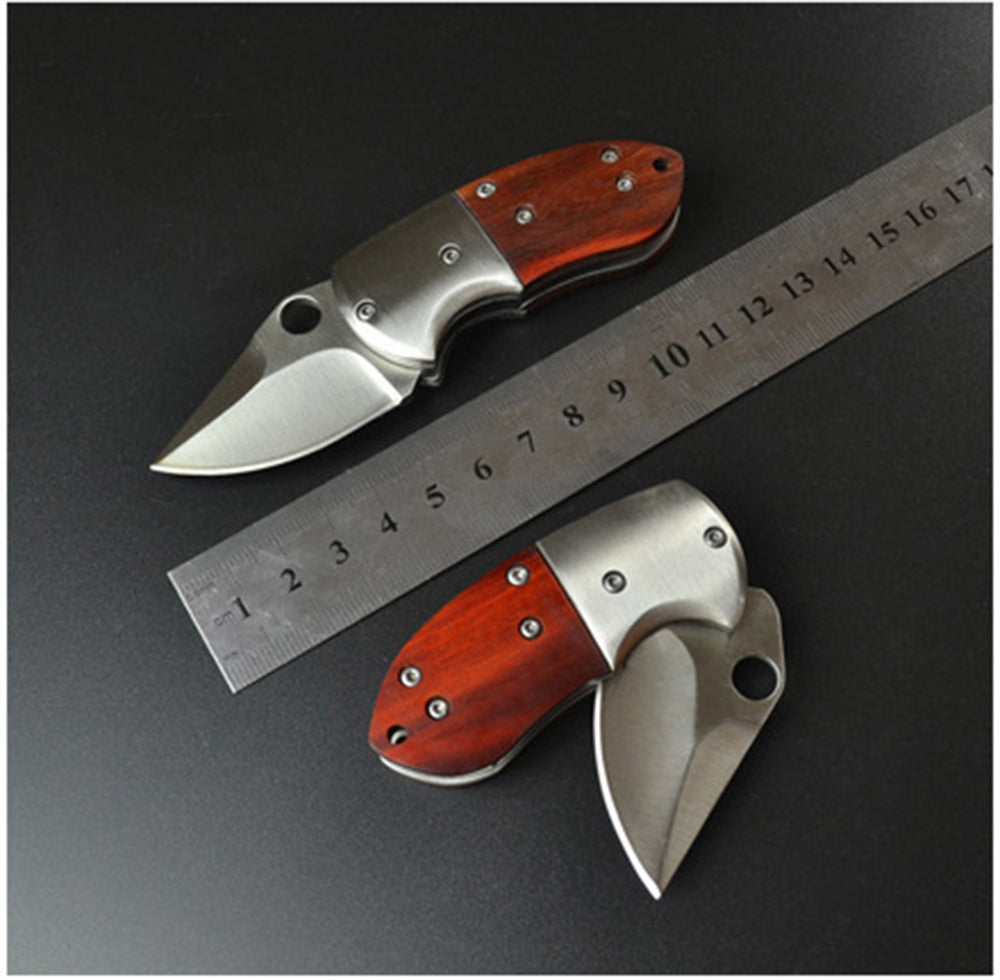 Men's Uggs & Slippers: Small Mini Stainless Steel Folding Pocket Knife Keychain Blade Outdoor Survival Tactical Camping