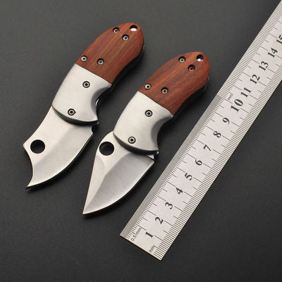 Men's Uggs & Slippers: Small Mini Stainless Steel Folding Pocket Knife Keychain Blade Outdoor Survival Tactical Camping