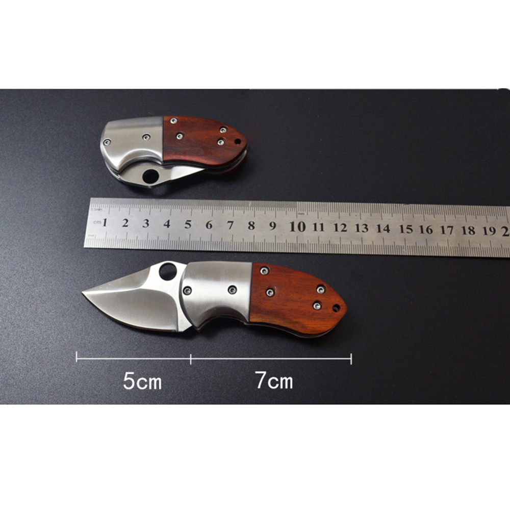 Men's Uggs & Slippers: Small Mini Stainless Steel Folding Pocket Knife Keychain Blade Outdoor Survival Tactical Camping