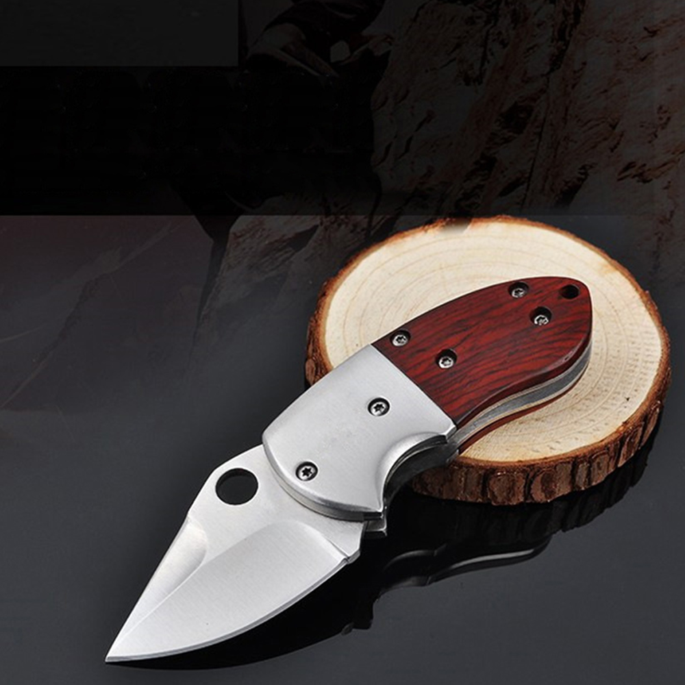 Men's Uggs & Slippers: Small Mini Stainless Steel Folding Pocket Knife Keychain Blade Outdoor Survival Tactical Camping