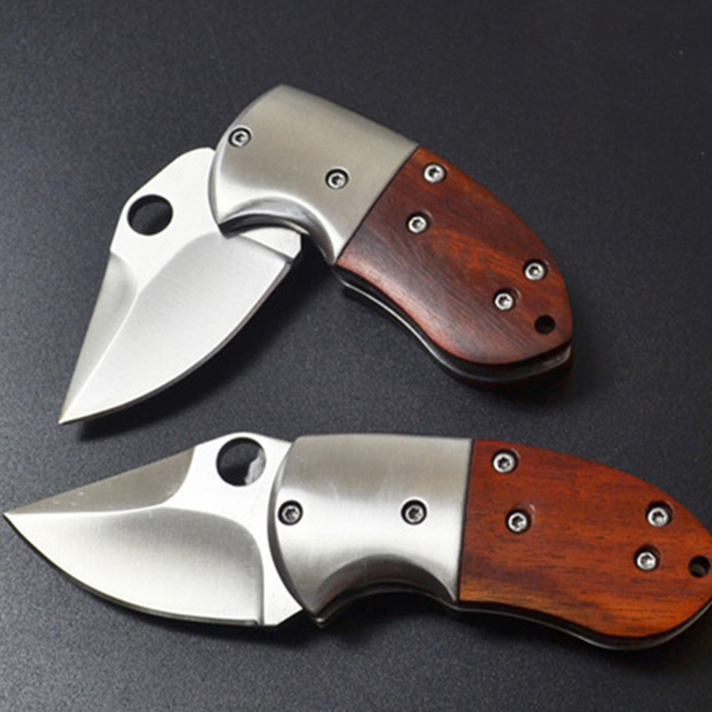 Men's Uggs & Slippers: Small Mini Stainless Steel Folding Pocket Knife Keychain Blade Outdoor Survival Tactical Camping