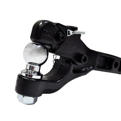 Automotive Lifts & Hoists: 8 Ton Pintle Tow Hook Receiver Arm Hitch Towing Car Truck Heavy Duty Ball Combo