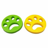 2 Pcs Pet Hair Remover Floating Fur Catcher Laundry Lint Dog CAT Washing Machine